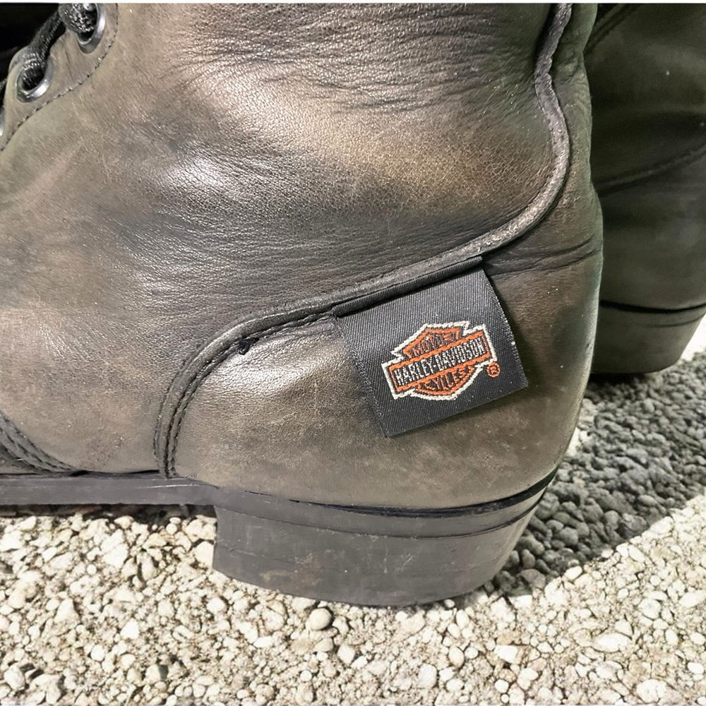🌺Vintage Harley Davidson Riding Boots - Picture 3 of 14